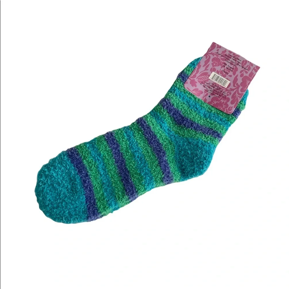 LADIES COZY COMFY SUPER SOFT SLIPPER SOCKS CARNIVAL ONE SIZE NEW